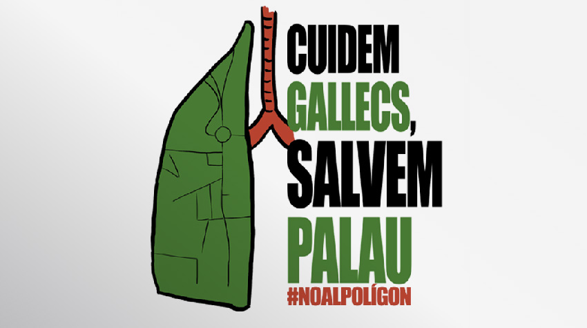 logo Cuidem gallecs, Salvem Palau