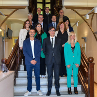 El president de la Generalitat visita Palau