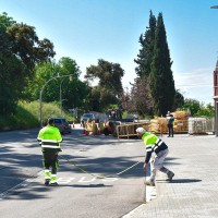 Inici de les obres de l'Av. Catalunya